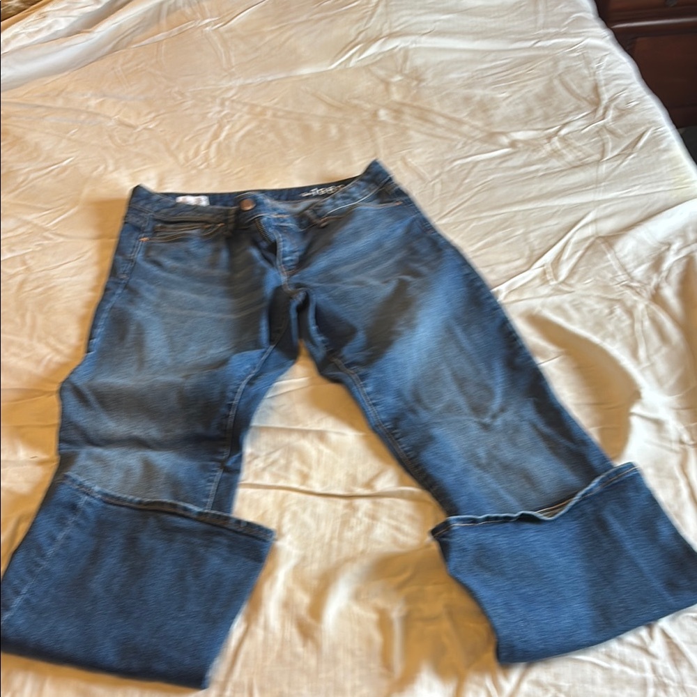 Gap Perfect Bootcut Women's Blue Jeans 14 with 32” inseam.